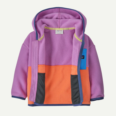 Baby Synchilla Fleece Hoody - Brisk Purple by Patagonia