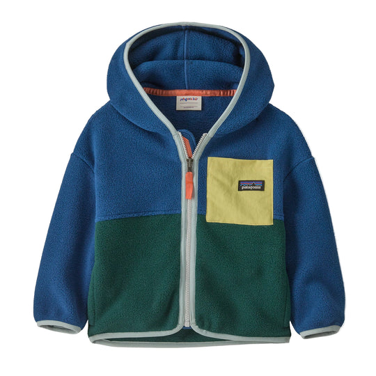 Baby Synchilla Fleece Hoody - Clement Blue by Patagonia