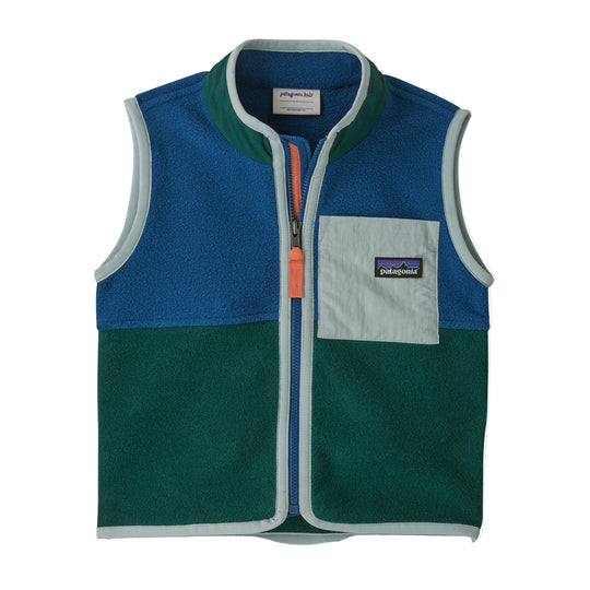 Baby Synchilla Vest - Clement Blue by Patagonia
