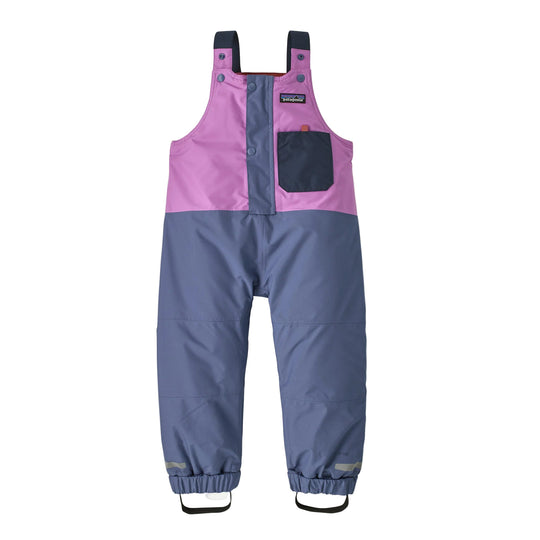 Baby Snow Pile Bibs - Brisk Purple by Patagonia