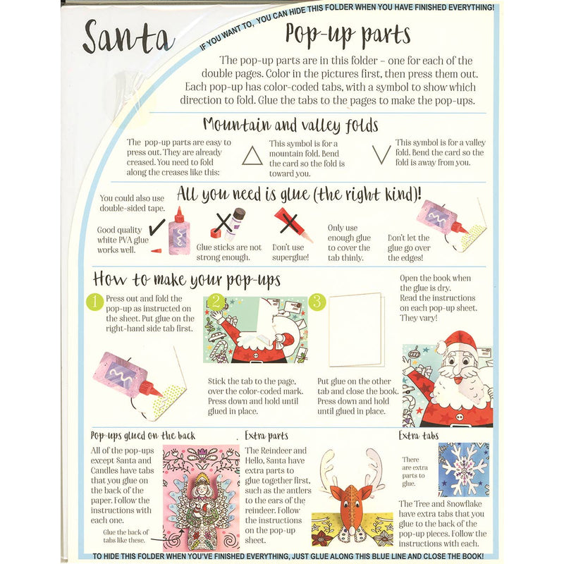 Color & Pop-Up: Christmas - Paperback
