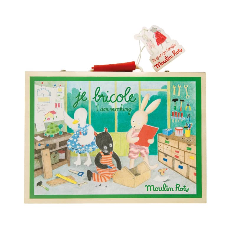 The Big Family Handman Tool Set Suitcase by Moulin Roty