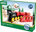 BRIO Classic Figure 8 Set packaging with toy train and accessories