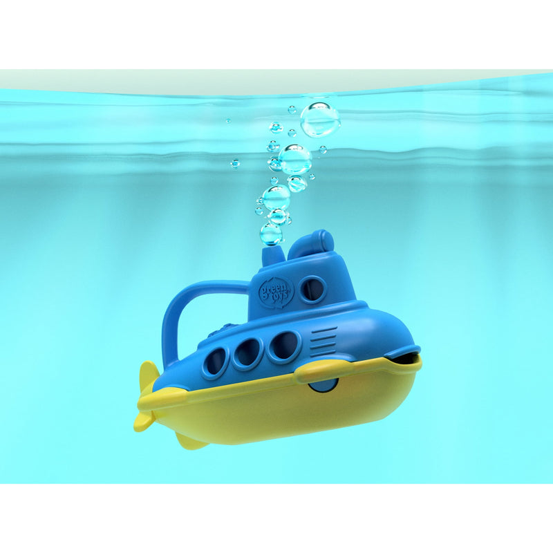 Bubbling Submarine - Blue Handle by Green Toys