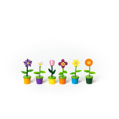 Flower Push Puppets (1 Unit Assorted) by Jack Rabbit Creations