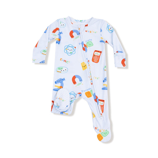 Bamboo 2 Way Zipper Footie - Future Scientist by Angel Dear