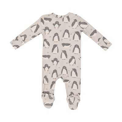 Bamboo 2 Way Zipper Footie - Penguin Pals by Angel Dear