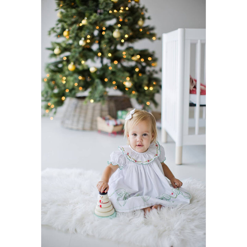 Wooden Snowman Stacking Toy Set by Pearhead