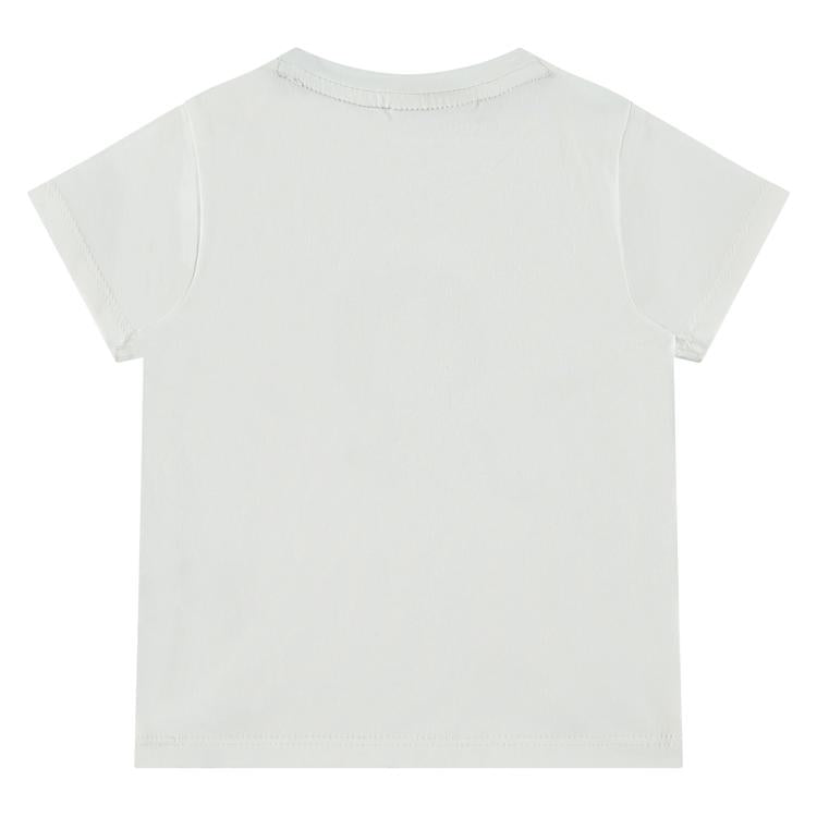 Lion Short Sleeve Tee - Milk by Babyface