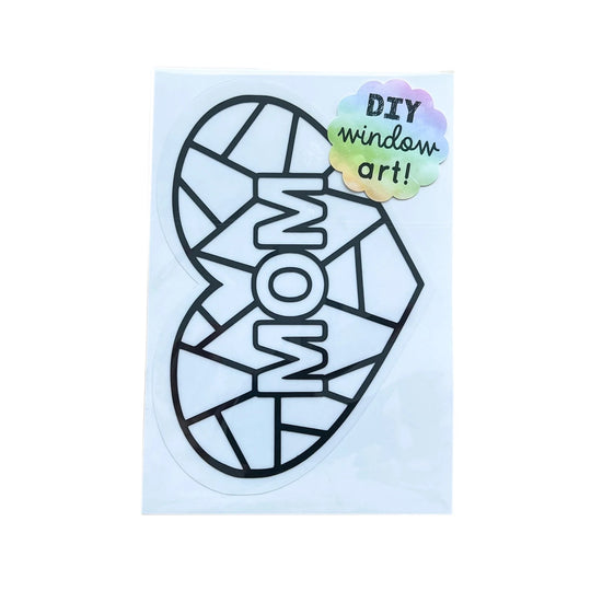 Suncatcher Sticker Craft Kit for Kids by EmRichSticks