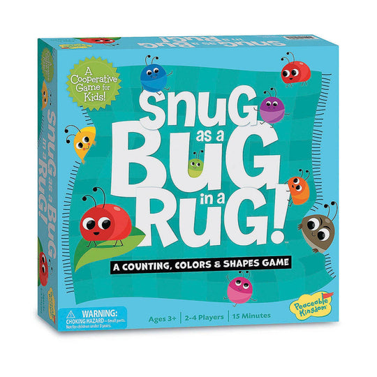 Snug As A Bug In A Rug! Cooperative Game by Peaceable Kingdom