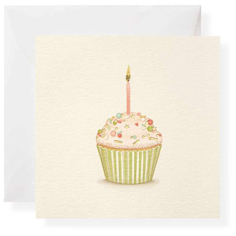 Birthday Cupcake Enclosure Card by Karen Adams Designs