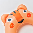Inflatable pool toy shaped like a fish on a white background