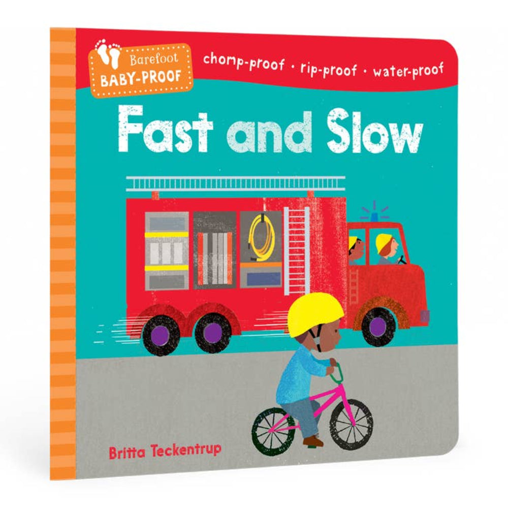 Fast Baby Routine Book Fast and Slow Baby Proof Book by Barefoot Books – Pacifier Kids Boutique