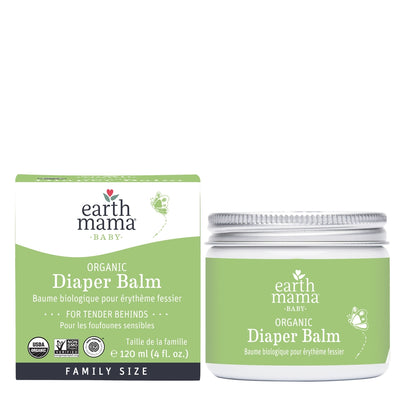 Organic Diaper Balm 4 oz by Earth Mama Organics