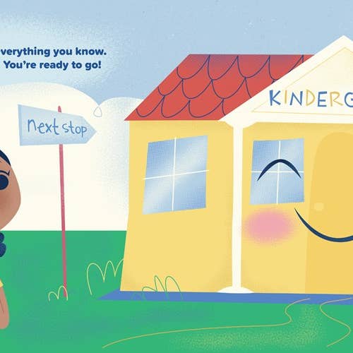 Next Stop Kindergarten - Board Book