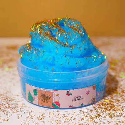 Happy Hanukkah Slime by Sonria Slime