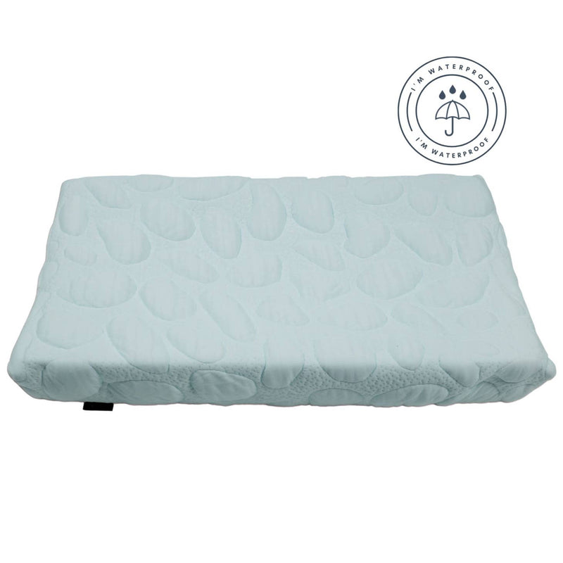 Waterproof Pebble Changing Pad - Frost by Nook Sleep Systems