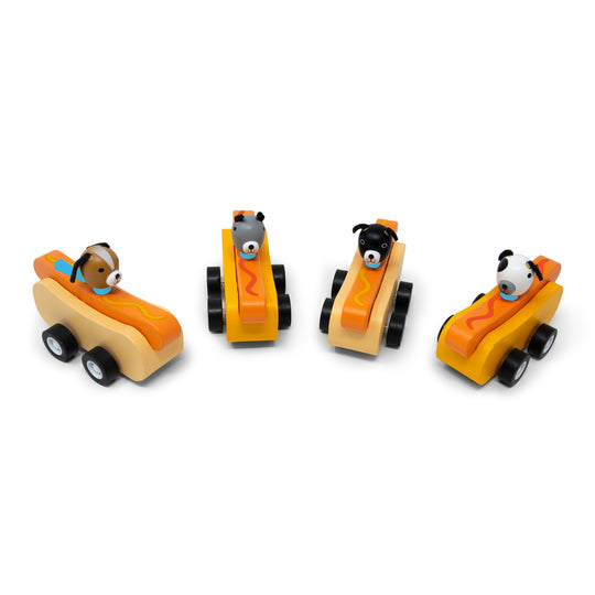 Pull Back Hot Dogs (1 Unit Assorted) by Jack Rabbit Creations