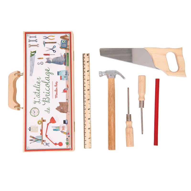 Small Tool Set Box by Moulin Roty