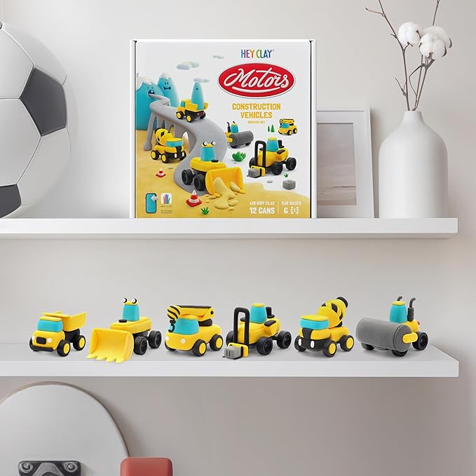 Hey Clay - Construction Vehicles by Fat Brain Toys