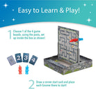 Board game set with instructions on how to play, featuring game boards and gnomes.