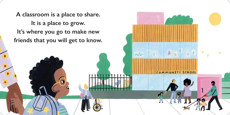 We Share This School - Board Book