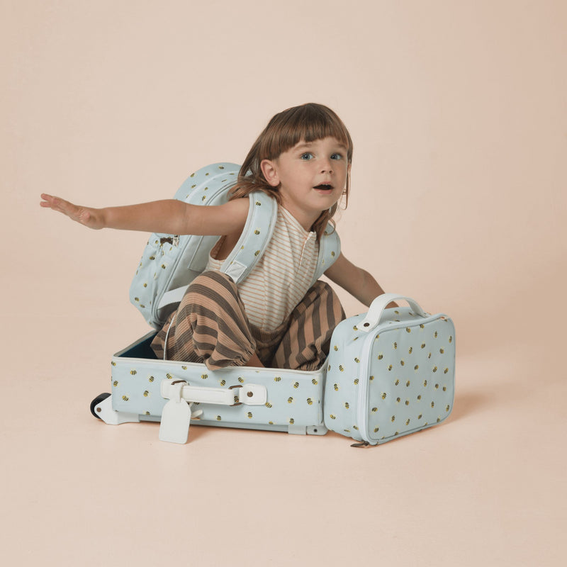 See-ya Lunch Bag - Blue Bee by Olli Ella