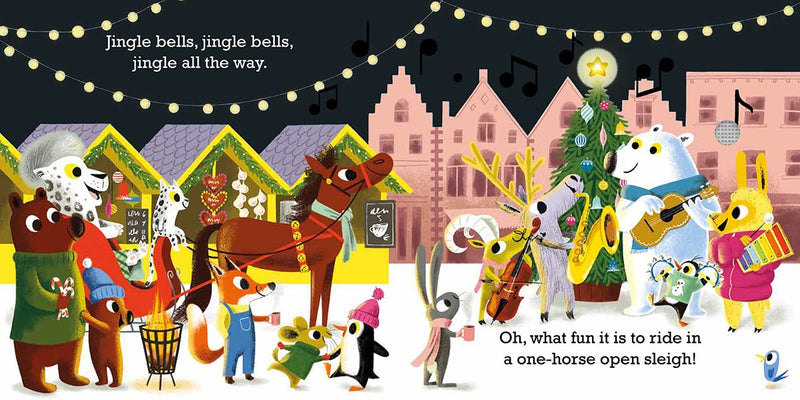 Jingle Bells: A Musical Instrument Song Book - Board Book