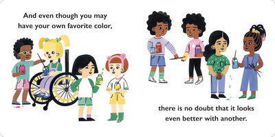 We Share This School - Board Book