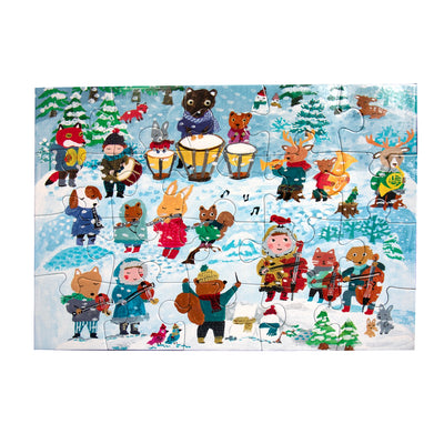 20 Piece Puzzle - Yumi's Winter Carols by Eeboo
