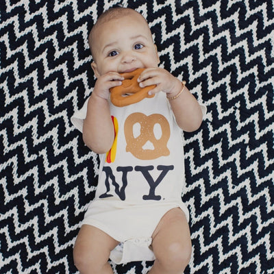 Sourdough Sonny Pretzel Teether by PiccoliNY
