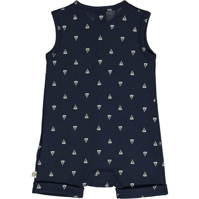 Sailboat Beach Body Romper - Night Blue by Musli