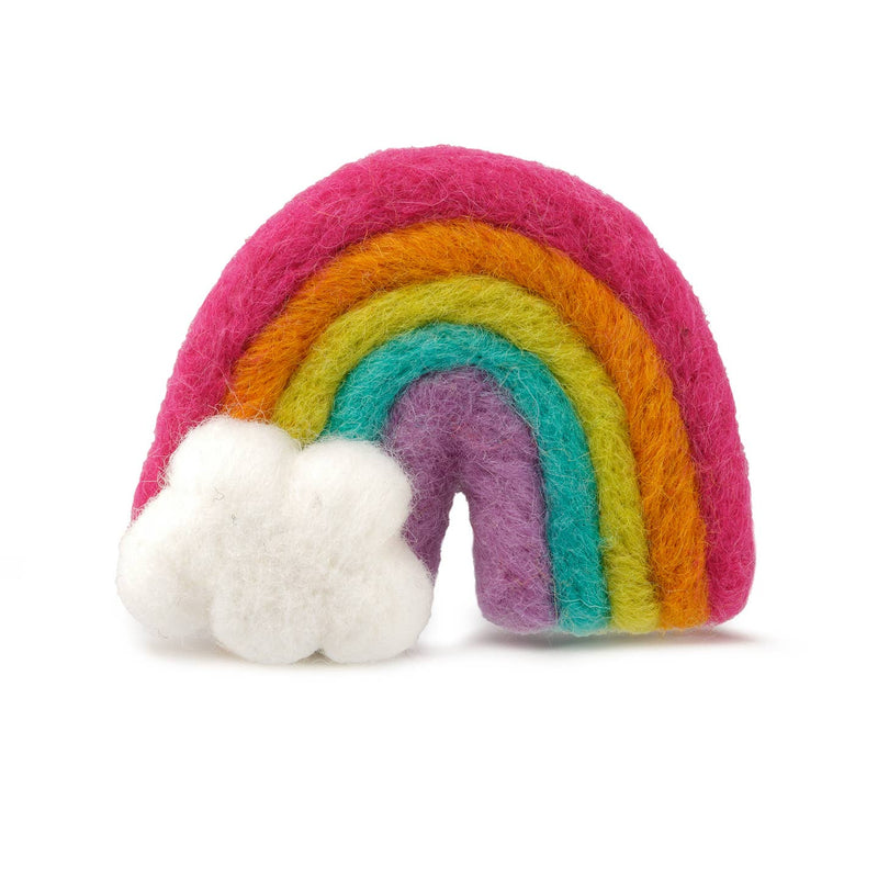 Rainbow Cat Toy by The Foggy Dog