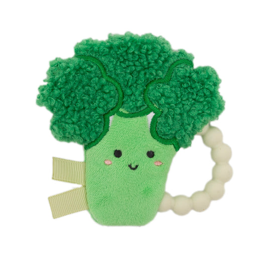 Broccoli Crinkle Baby Teether by Pearhead