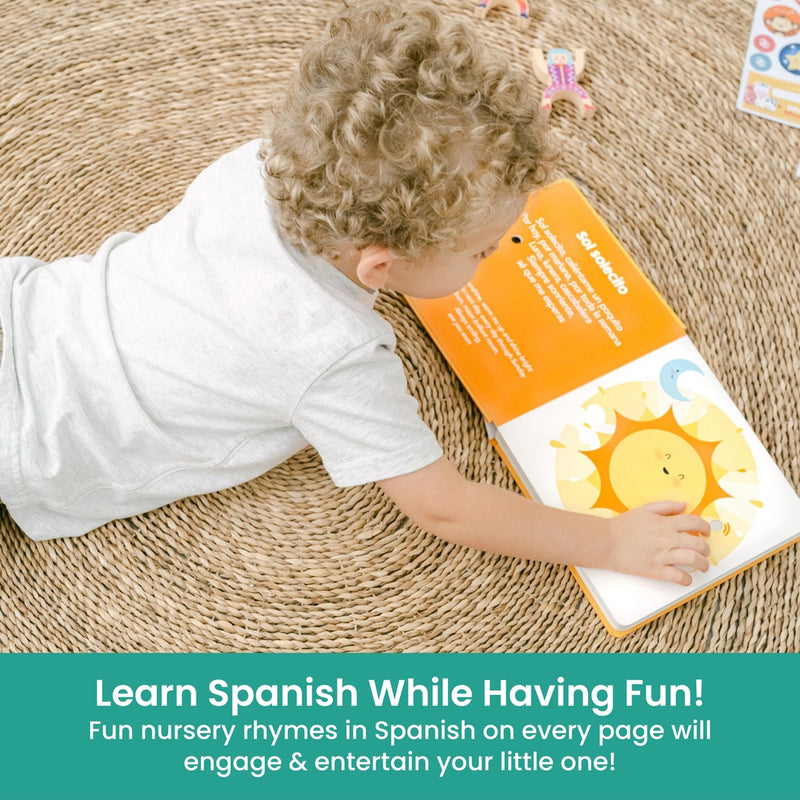 Sol Solecito Bilingual Musical Book: Spanish Nursery Rhymes by Binibi