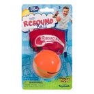 Neon Rebound Ball packaging with a boy playing outdoors, featuring the Toysmith brand.