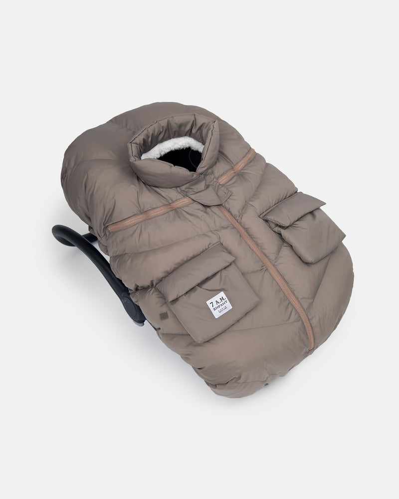 Car Seat Cocoon - Chestnut by 7AM Enfant