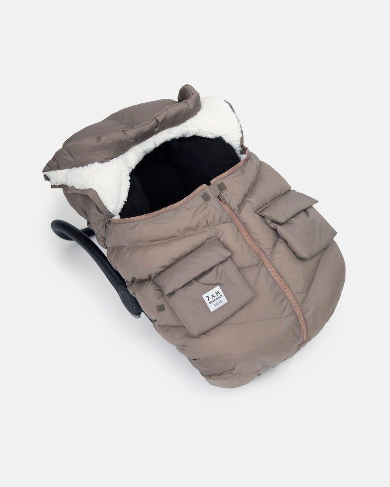 Car Seat Cocoon - Chestnut by 7AM Enfant