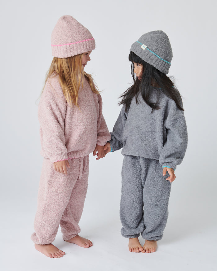 Boxy Lounge Pants - Fuzzy by 7AM Enfant