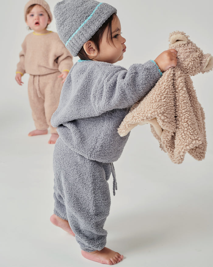 Boxy Lounge Pants - Fuzzy by 7AM Enfant