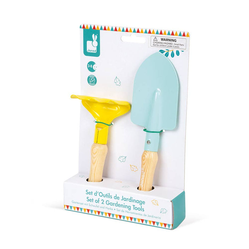 Happy Garden Set of 2 Gardening Tools by Janod