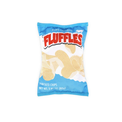 Snack Attack Fluffles Chips Dog Toy by P.L.A.Y.
