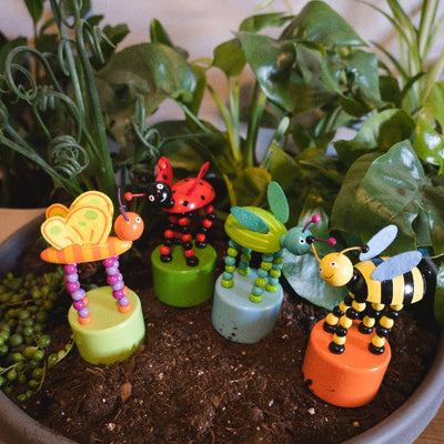 Bug Push Puppets  (1 Unit Assorted) by Jack Rabbit Creations