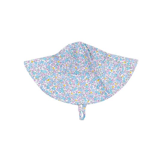 Muslin Wide Brim Sunhat - Flowers and Berries by Angel Dear - FINAL SALE