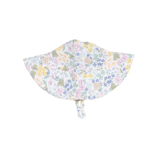 Muslin Wide Brim Sunhat - Samantha Floral by Angel Dear - FINAL SALE
