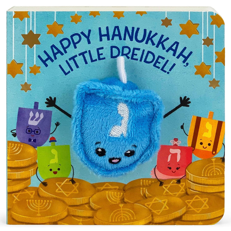 Happy Hanukkah, Little Dreidel! - Finger Puppet Board Book FINAL SALE