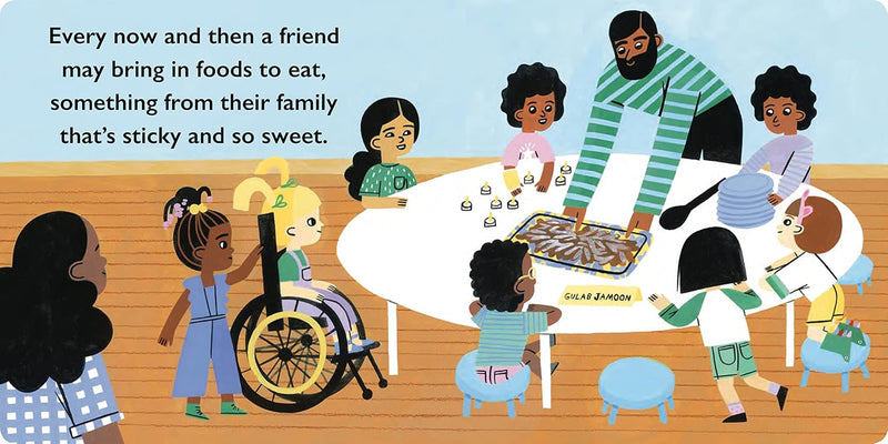 We Share This School - Board Book