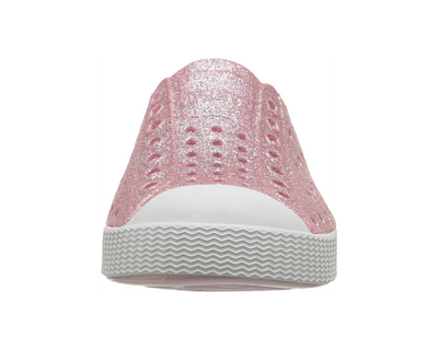 Jefferson Shoe - Milk Pink Bling/Shell White by Native