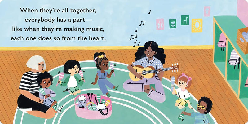 We Share This School - Board Book